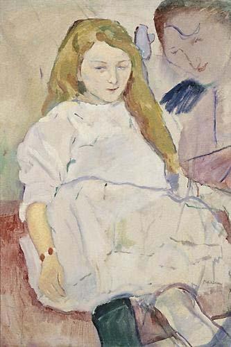 Jules Pascin Mother and child Sweden oil painting art